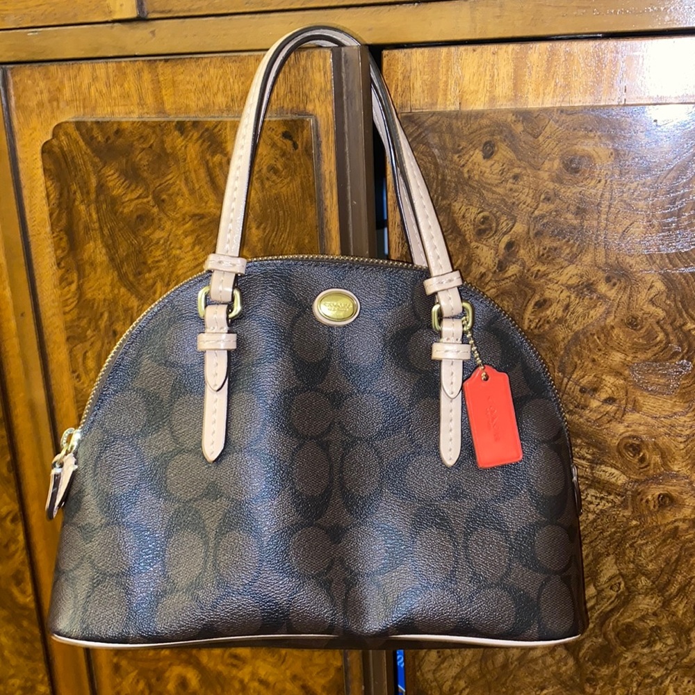 Coach signature purse